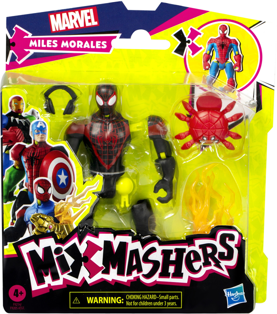 Figurka Hasbro MixMashers Spider-Man Miles Morales (F9205_F9214) - obraz 5