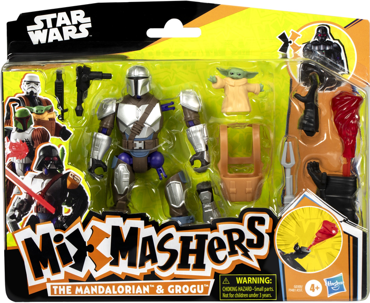 Figurka Hasbro MixMashers Star Wars Mandalorian i Grogu 12 cm (F9481_G0300) - obraz 5