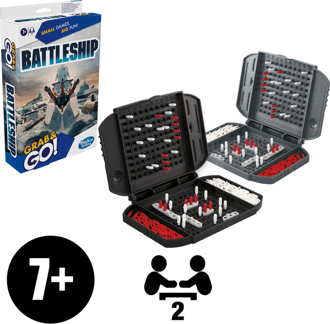 Гра настільна Hasbro дорожня Морський бій (429875228) - зображення 3