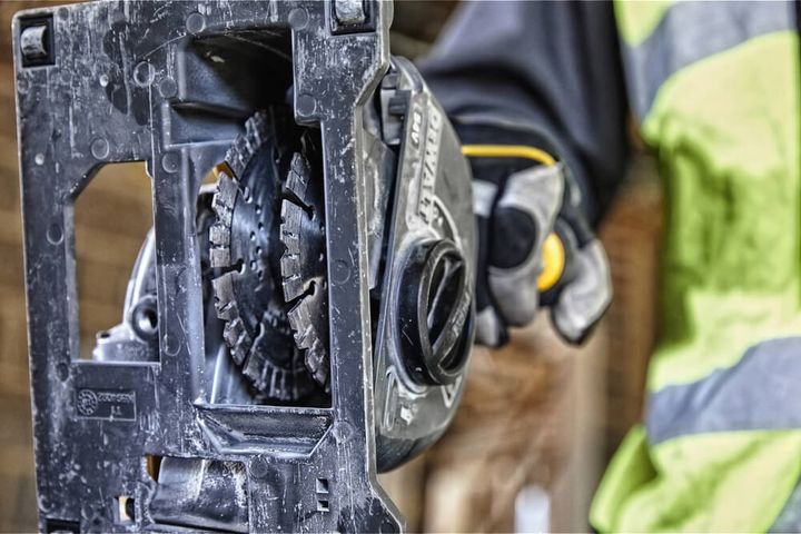 Akumulatorowa bezszczotkowa frezarka do rowków DeWalt DCG200NT bez akumulatora i ładowarki - obraz 7