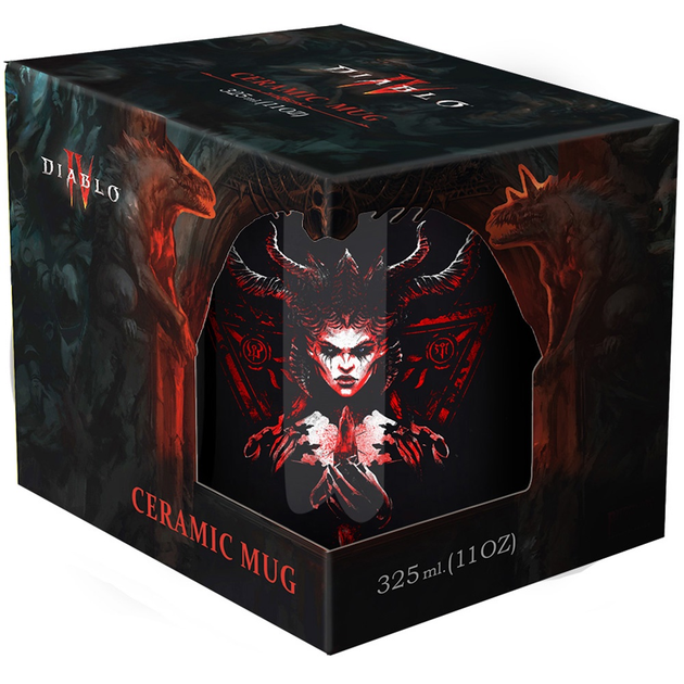 Чашка Blizzard DIABLO IV: Lilith Queen of the Succubi 325 мл (FDIMUG24BKAll0003) - зображення 4