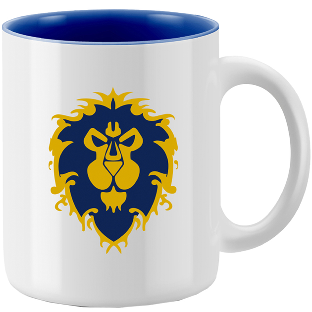 Kubek Blizzard WORLD OF WARCRAFT Alliance 325 ml Biały (FWWMUG24BKAll0003) - obraz 2