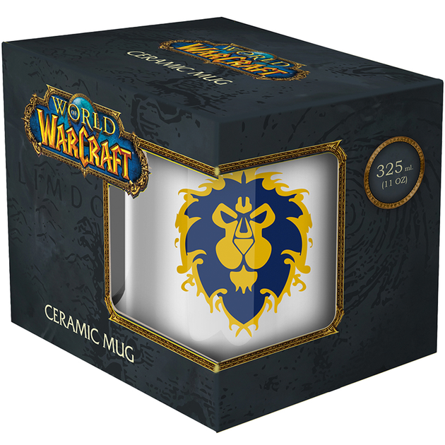 Kubek Blizzard WORLD OF WARCRAFT Alliance 325 ml Biały (FWWMUG24BKAll0003) - obraz 4