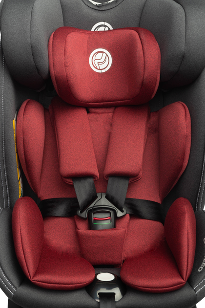 Автокрісло Caretero Fortis I-Size Isofix від 40 см до 150 см Бургундське TERO-18562 (5908310394855) - зображення 8