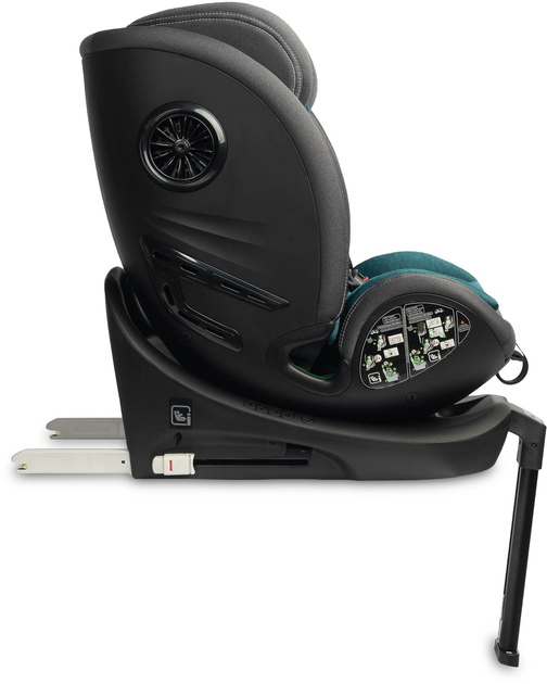 Автокрісло Caretero Fortis I-Size Isofix від 40 см до 150 см Смарагдове TERO-18563 (5908310394862) - зображення 11