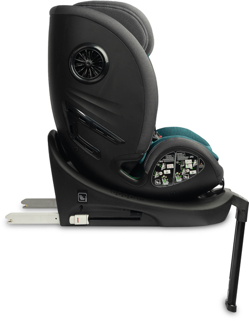 Автокрісло Caretero Fortis I-Size Isofix від 40 см до 150 см Смарагдове TERO-18563 (5908310394862) - зображення 12
