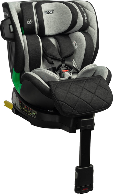Fotelik samochodowy Caretero Turox I-Size Isofix od 40 do 150 cm Szary TERO-1981 (5908310396866) - obraz 1