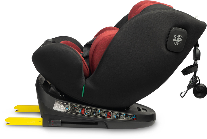 Автокрісло Caretero Commo I-Size Isofix від 40 до 150 см бордо TERO-1991 (5908310397078) - зображення 11