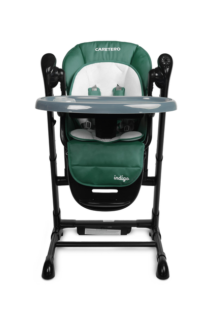Krzesełko do karmienia + huśtawka Caretero Indigo Black Green TERO-7651 (5908310397160) - obraz 6