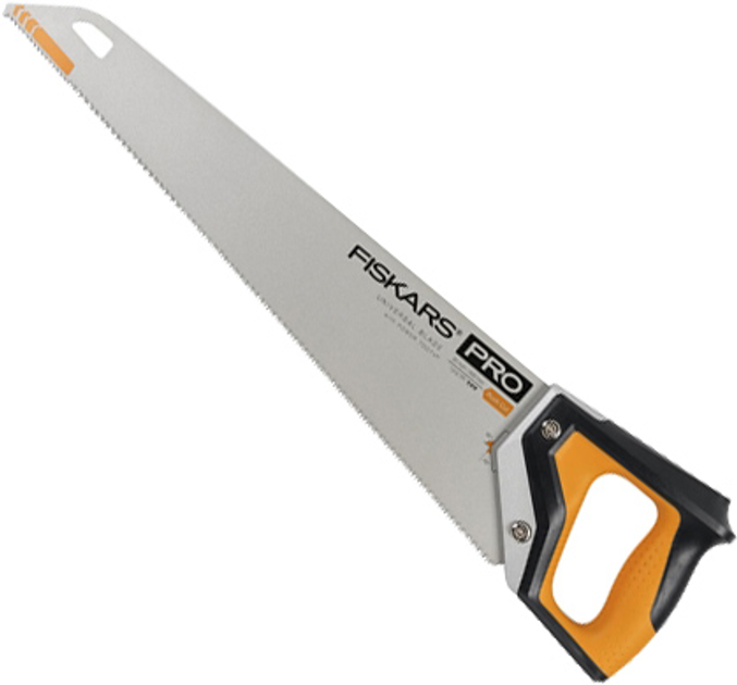 Piła ręczna Fiskars PowerTooth 500 mm 9 TPI 1062919 (6411501201126) - obraz 1