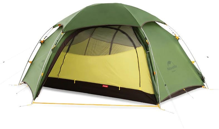 Dwuosobowy namiot kopułowy Naturehike Cloud Peak 2 20D Ciemnozielony NH17K240-Y (6927595712627) - obraz 2