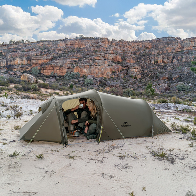 Двомісний намет Naturehike Opalus UL Темно-зелений CNK2450WS036 (6927595795903 - зображення 9