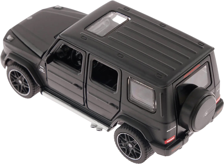Samochodzik Rastar Mercedes-Benz AMG G63 1:32 Czarny 4540077 (6930751322509) - obraz 4