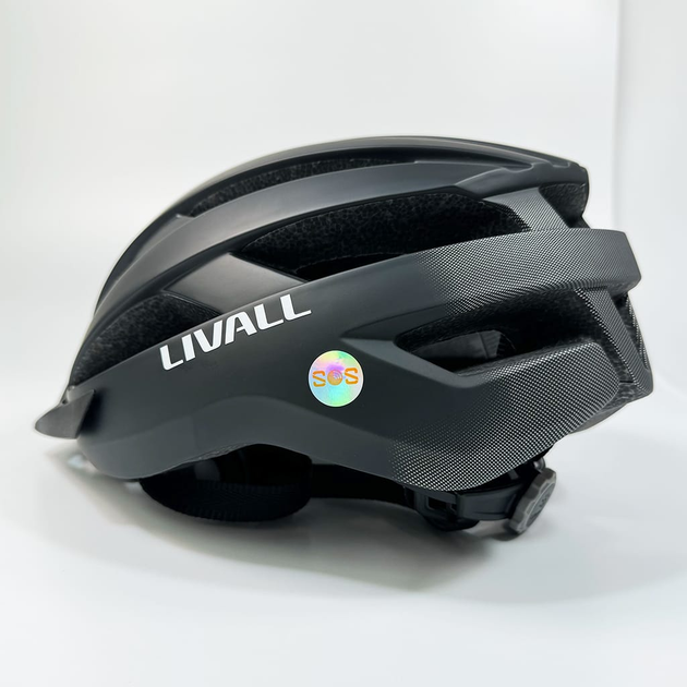 Велосипедний шолом Livall MT1 NEO L 58-62 см Чорний (LIV-T0MT1N-5343) - зображення 4