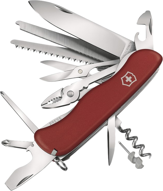 Швейцарський ніж Victorinox Work Champ Червоний (0.8564) - зображення 1