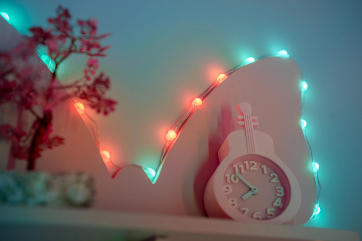 Girlanda LED Smart Twinkly Candies Heart RGB 100 IP20 6 m kabel USB-C Przezroczysty (TWKH100RGB-T) - obraz 7