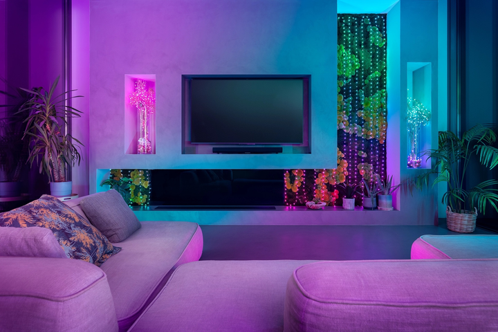 Girlanda LED Smart Twinkly Candies Pearl RGB 100 IP20 6 m kabel USB-C Zielony (TWKP100RGB-G) - obraz 10