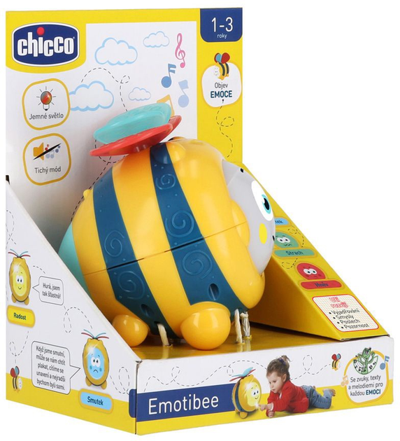 Іграшка музична Chicco Емоційна бджілка (11089.00) - зображення 11