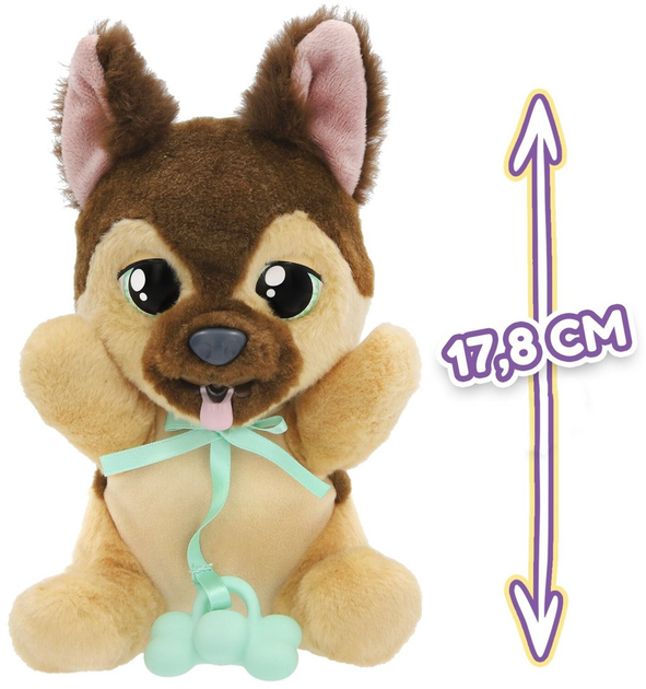 Інтерактивна іграшка BABY PAWS Yummy Німецька вівчарка з аксесуарами (926363IM) - зображення 3
