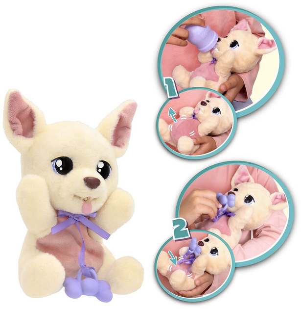 Інтерактивна іграшка BABY PAWS Yummy Чихуахуа з аксесуарами (926370IM) - зображення 4
