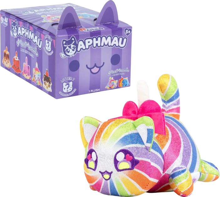 Maskotka-niespodzianka Aphmau Mystery Pluszowe przysmaki z karnawału S7 14 cm (810054666615) - obraz 8