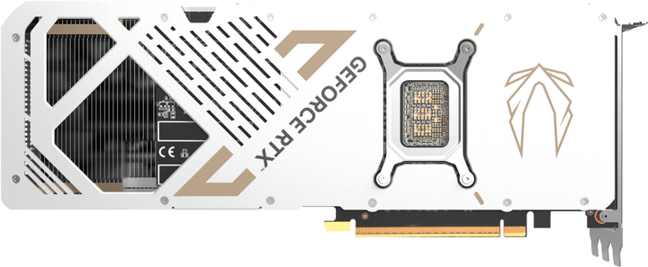 Відеокарта Zotac PCI-Ex GeForce RTX 5070 Ti SOLID Core OC 16GB GDDR7 (256bit) (2482/28000) (HDMI, 3 x DisplayPort) White (ZT-B50710Q2-10P) - зображення 4