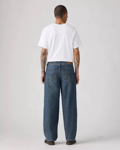 リーバイス　578 30.30ダークブルー Джинси чоловічі LEVIS 578 Baggy Jeans р. 30-32 Темно-синій