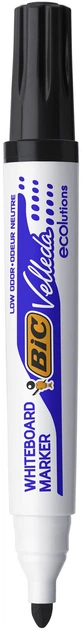 Набір маркерів BIC Velleda для сухого стирання 1.7 мм Чорні 12 шт (3086121701092) - зображення 3