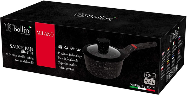 Rondel Bollire Milano z pokrywką 1.4 l (4752132000057) - obraz 2
