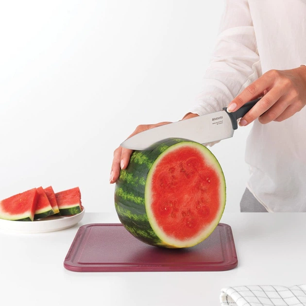 Nóż Brabantia Tasty+ szefa kuchni 20 cm Szary (8710755120640) - obraz 2