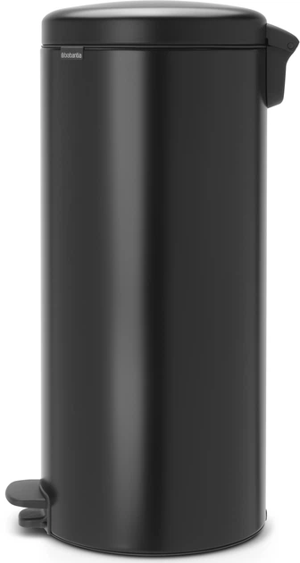 Контейнер для сміття Brabantia з педаллю чорний матовий 30 л (114540) (8710755114540) - зображення 3