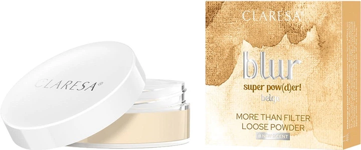 Розсипчаста пудра для обличчя Claresa Blur Super Beige 12 г (5903819817201) - зображення 2