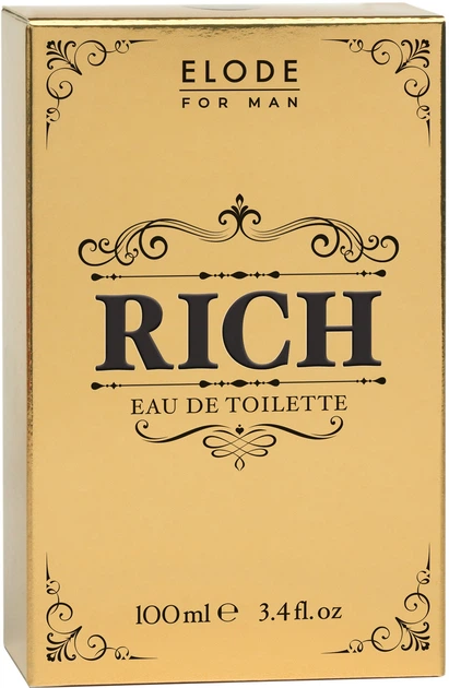 Туалетна вода для чоловіків Elode Rich 100 мл (5201314127352) - зображення 2