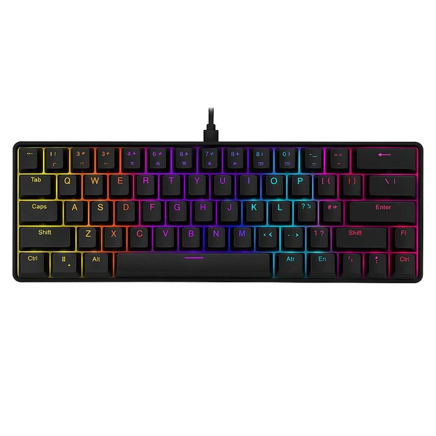 Клавиатура AJAZZ NK61 Черный Цвет Игровая Механическая, Мини 60