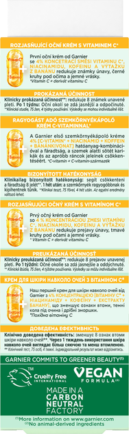 Krem pod oczy Garnier Skin Naturals Vitamin C rozświetlający 15 ml (3600542514163) - obraz 5