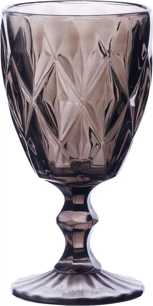 Zestaw kieliszków do wina Homla Lunna grafitowe 310 ml x 4 szt (158086) (5902869937525) - obraz 1