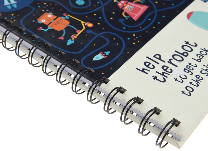 Блокнот Home & Styling Collection Robot A5 у лінійку 120 аркушів (MC1000500_dark_blue) (8719987005404) - зображення 7