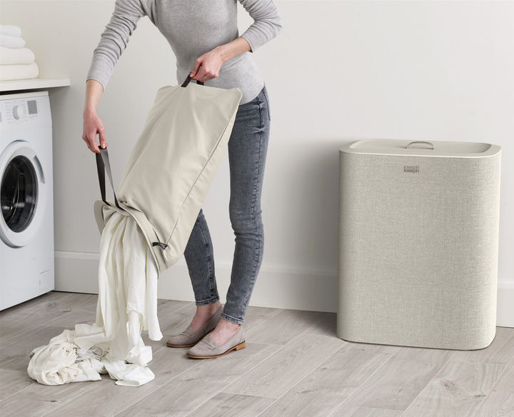 Кошик для білизни Joseph Joseph Tota 50020_Mirs з двома відділеннями 71 x 56 x 39.5 см 90 л (5028420006827) - зображення 8