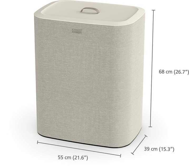 Кошик для білизни Joseph Joseph Tota 50020_Mirs з двома відділеннями 71 x 56 x 39.5 см 90 л (5028420006827) - зображення 11