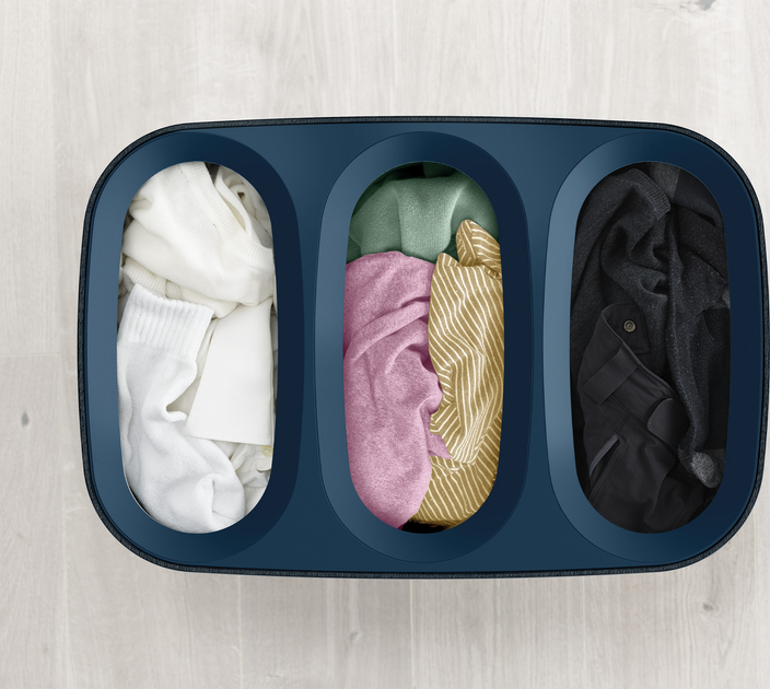 Кошик для білизни Joseph Joseph Tota Trio 50025_JJ 3 відділення 90 л (5028420008487) - зображення 8