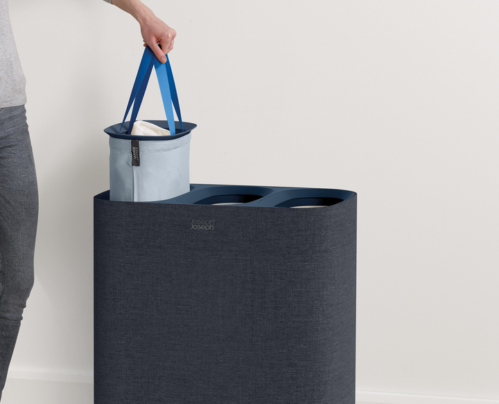 Кошик для білизни Joseph Joseph Tota Trio 50025_JJ 3 відділення 90 л (5028420008487) - зображення 11