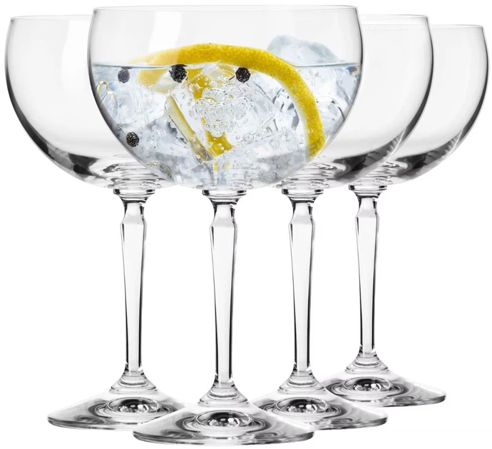 Набір келихів для води Krosno Roma 470 мл х 4 шт (5900345927831) - зображення 2