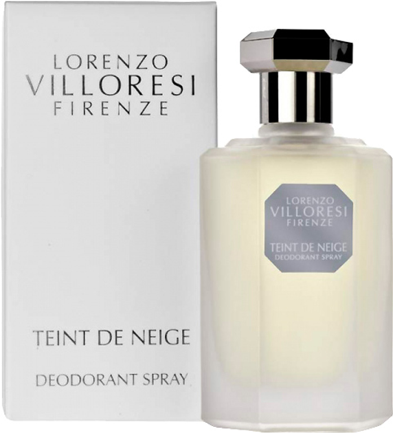 Дезодорант унісекс Lorenzo Villoresi Teint De Neige 100 мл (8028544102143) - зображення 1