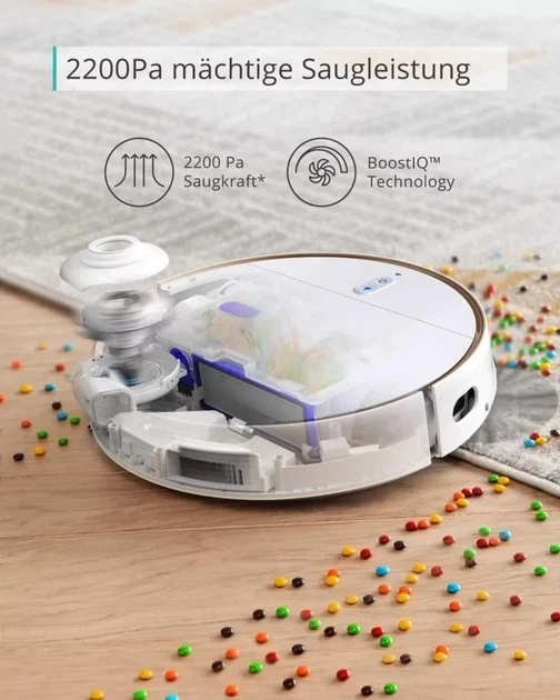 Anker Eufy RoboVac L70 Hybrid - робот пылесос с лазерной навигацией и влажной уборкой - изображение 8