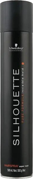 Лак для волосся Schwarzkopf Professional Silhouette суперсильна фіксація 500 мл (4045787463996) - зображення 1