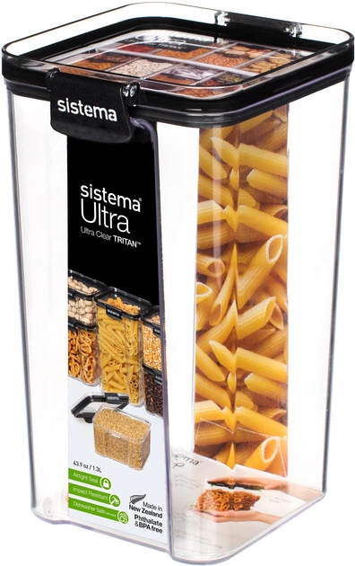 Pojemnik do przechowywania Sistema Ultra produktów sypkich 1.3 l (51403) (9414202514035) - obraz 1