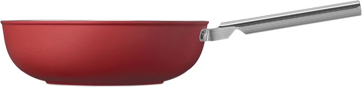 Сковорода WOK Smeg червона 30 см (8017709296544) - зображення 2