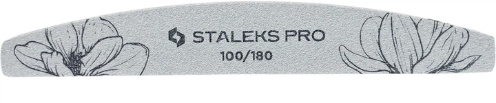 Pilnik półksiężyc mineralny Staleks Pro Expert 40 100/180 grit 25 szt (4820241067534) - obraz 2