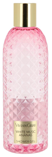 Żel pod prysznic Vivian Gray Gemstone White Musc & Ananas 300 ml (4250120735320) - obraz 1