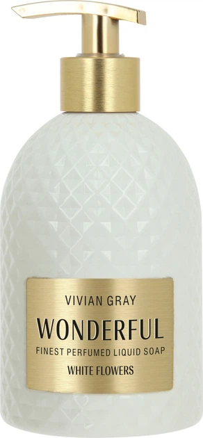 Mydło w płynie do rąk Vivian Gray Cudowne Białe Kwiaty 500 ml (4250120736228) - obraz 1